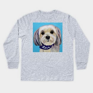 Love, Sofia the Morkie Kids Long Sleeve T-Shirt